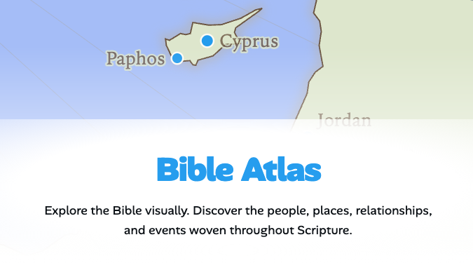 Bible Atlas screenshot 1