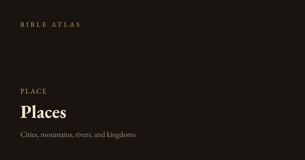 Javan — Biblical History, Map & Bible References | Bible Atlas