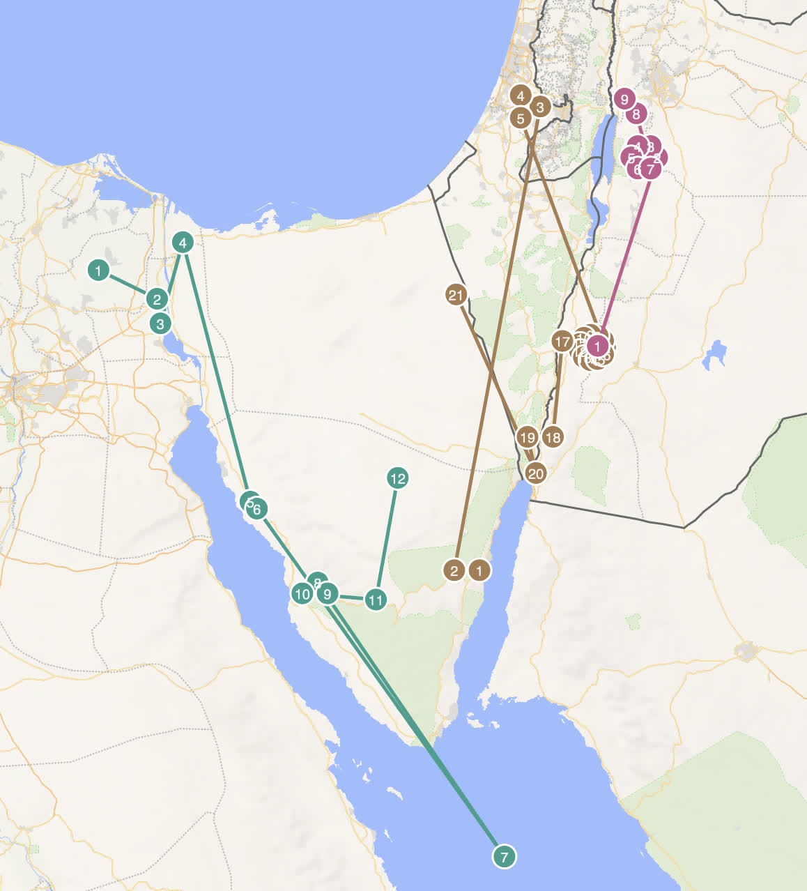 Preview of Israel's Wilderness Journey